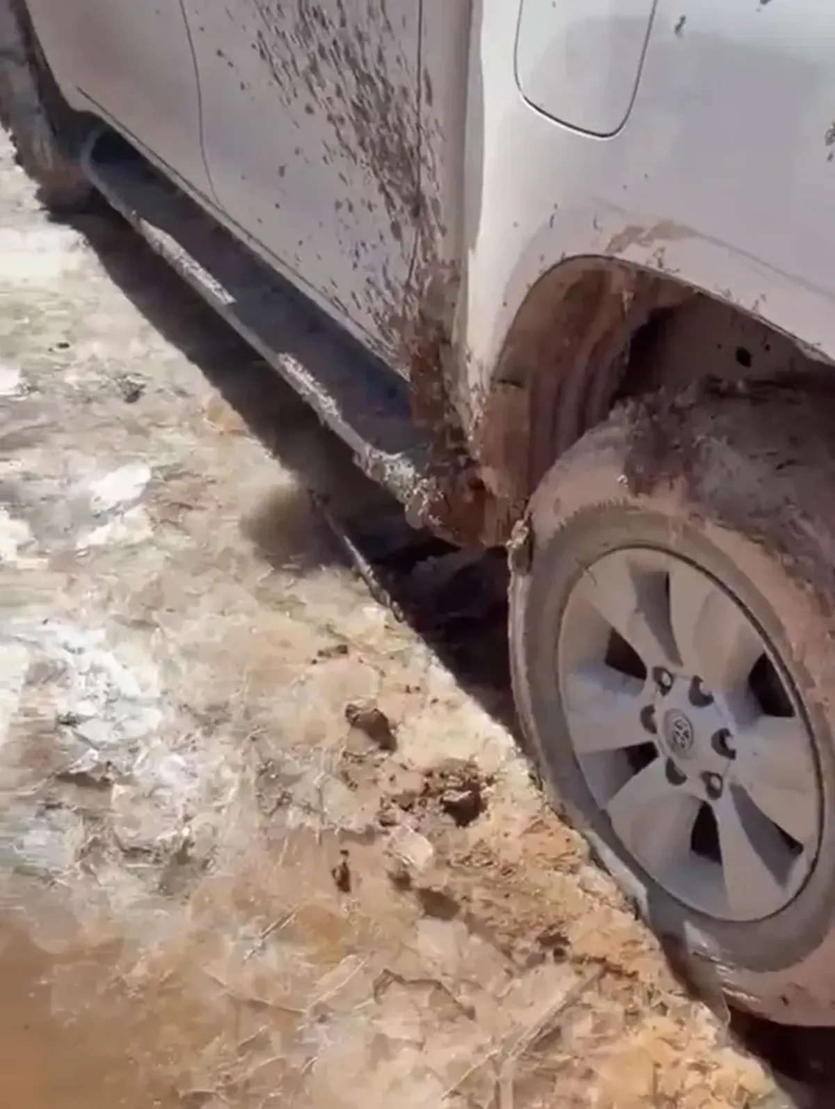 La humedad y el barro del subsuelo convierten la extracción de la camioneta en una maniobra de alto riesgo para el ecosistema. La humedad y el barro del subsuelo convierten la extracción de la camioneta en una maniobra de alto riesgo para el ecosistema.