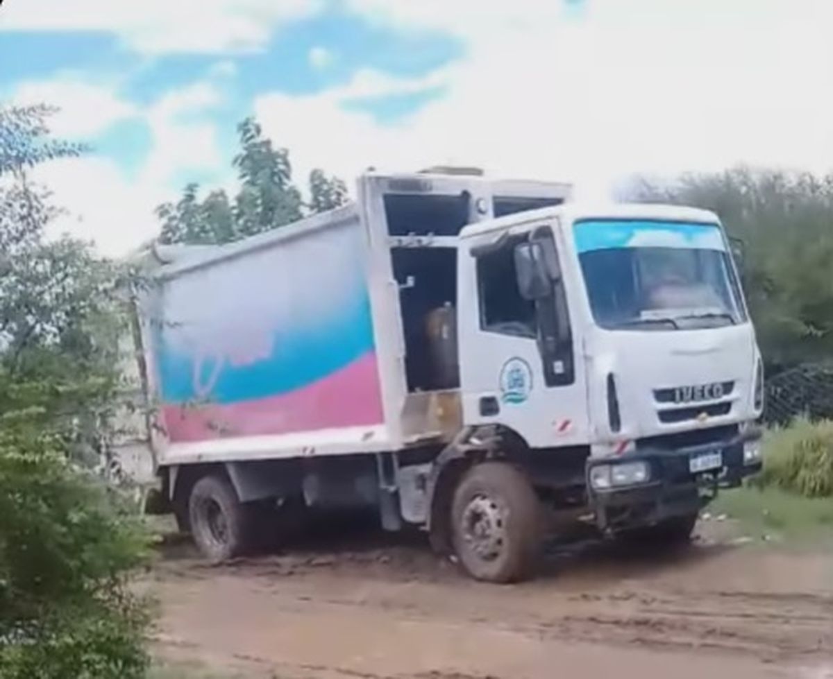 El perro fue arrojado a un cami&oacute;n de la basura de Valle Viejo.