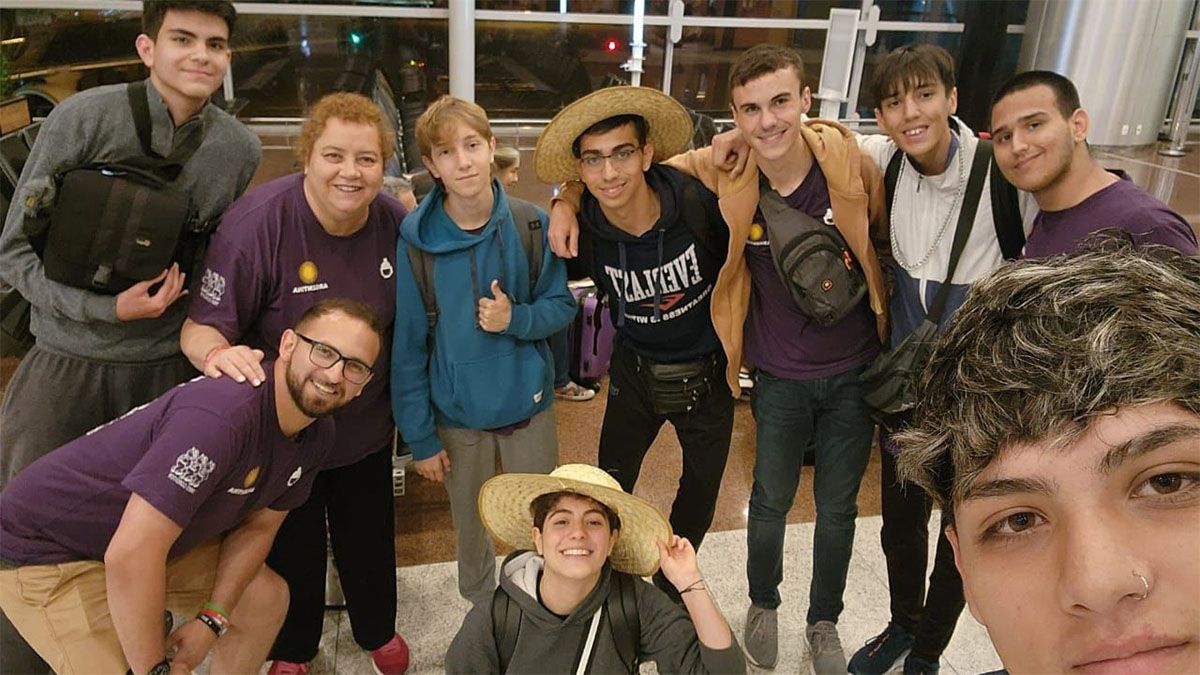 La imagen de 2023, cuando realizaron la primera experiencia. La imagen de 2023, cuando realizaron la primera experiencia.