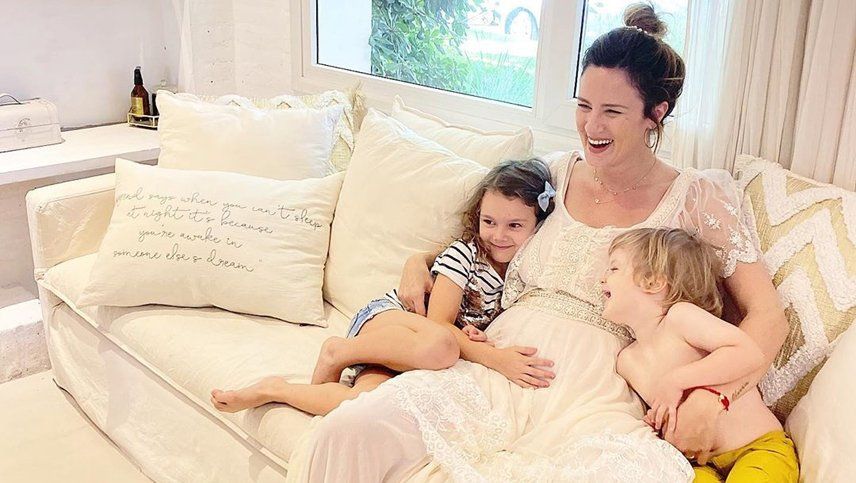 Peter Alfonso filmó la reacción de sus hijos al enterarse que tendrán un hermanito