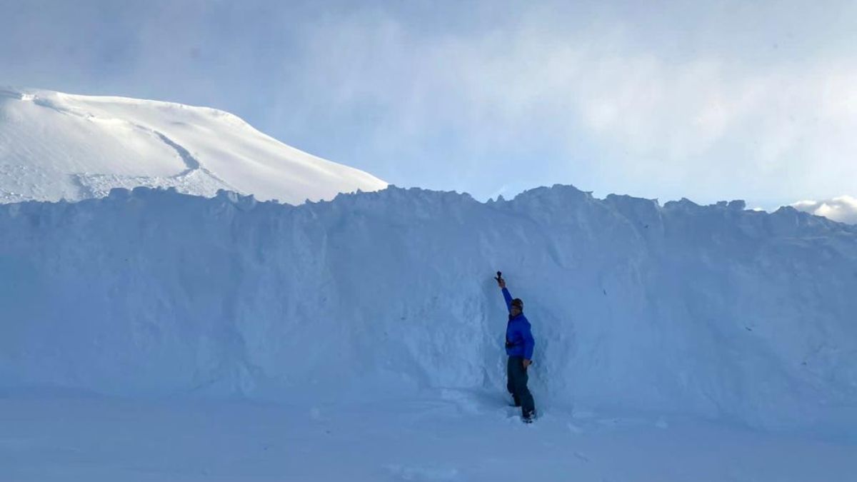 En El Azufre (Malargüe) hay nieve durante gran parte del año. Imagen ilustrativa. En El Azufre (Malargüe) hay nieve durante gran parte del año. Imagen ilustrativa.