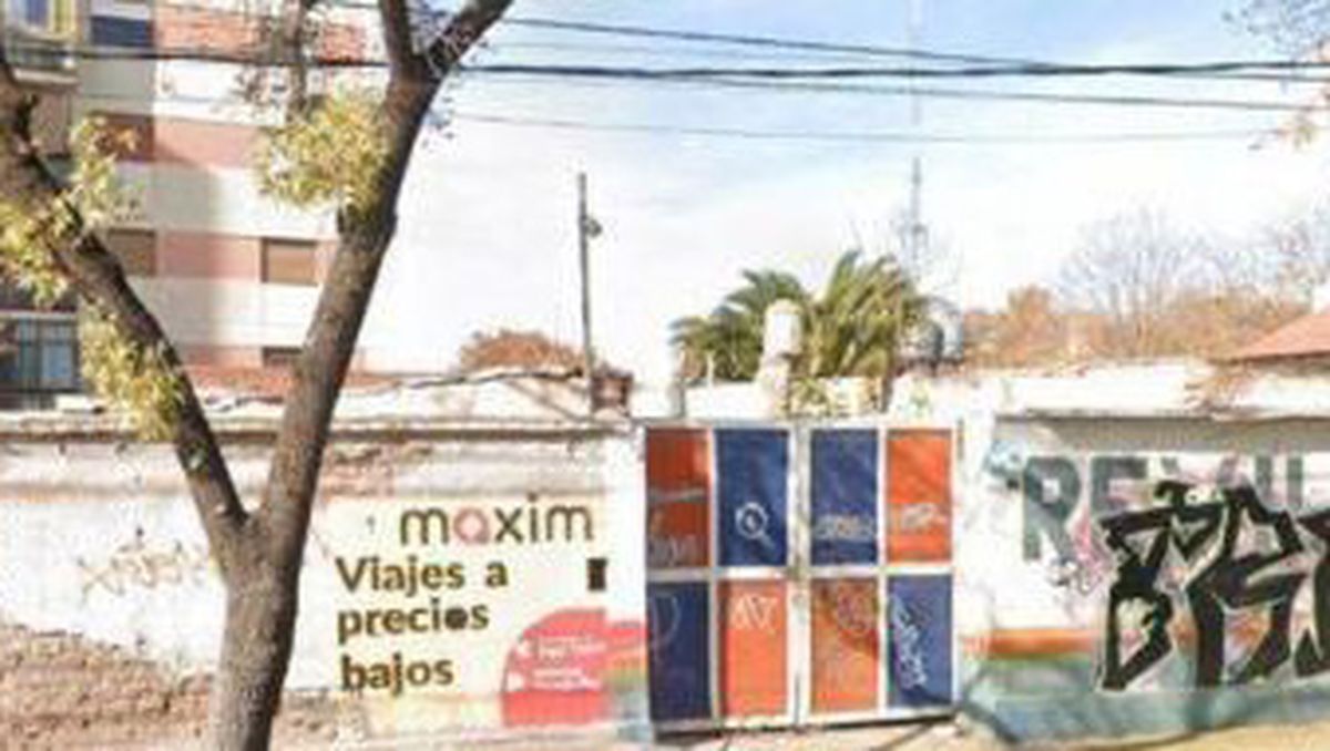 Otra de las pintadas de Maxim, sin autorización. Otra de las pintadas de Maxim, sin autorización.