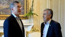 Cornejo se reúne con Macri para hablar del Presupuesto 2019