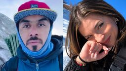 Emiliano Feidas y&nbsp; Abril Melina Marino Pereira, las personas muertas en la tragedia en un glaciar en Tierra del Fuego.