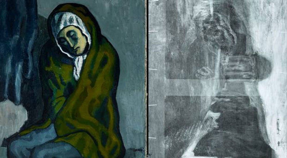 Descubren una pintura de Torres-García oculta en un cuadro de Picasso
