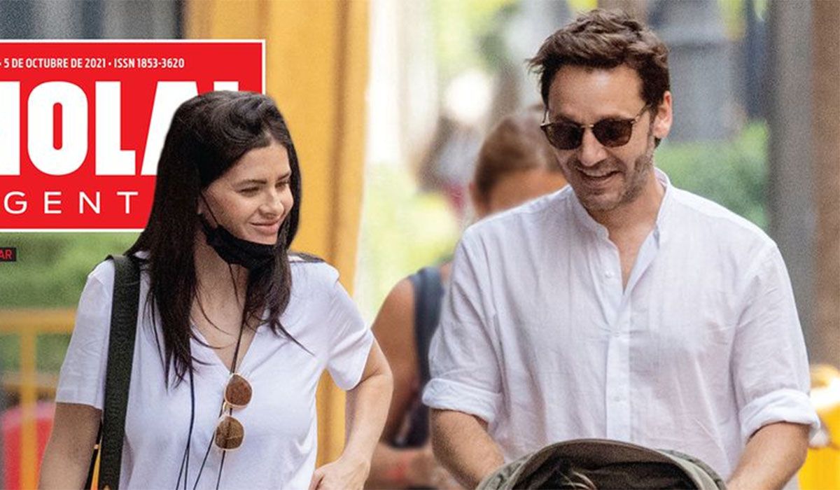 La China Suárez y Benjamín Vicuña, juntos. 