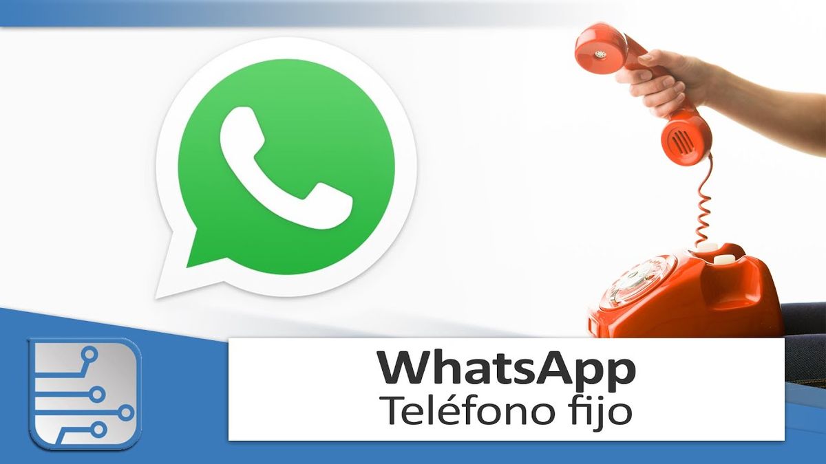 Tecnología. WhatsApp: cómo usarlo en el teléfono fijo.