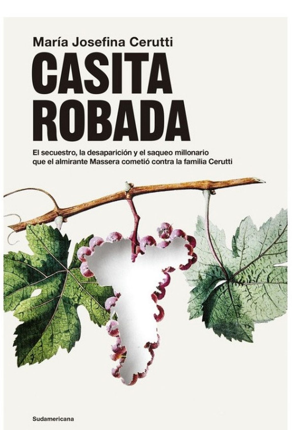 Josefina Cerutti, nieta del empresario desaparecido y despojado Victorio Cerutti, publicó Casita Robada para dar testimonio del espanto familiar y social de 1977 por los terrenos de Chacras de Coria. Josefina Cerutti, nieta del empresario desaparecido y despojado Victorio Cerutti, publicó Casita Robada para dar testimonio del espanto familiar y social de 1977 por los terrenos de Chacras de Coria.
