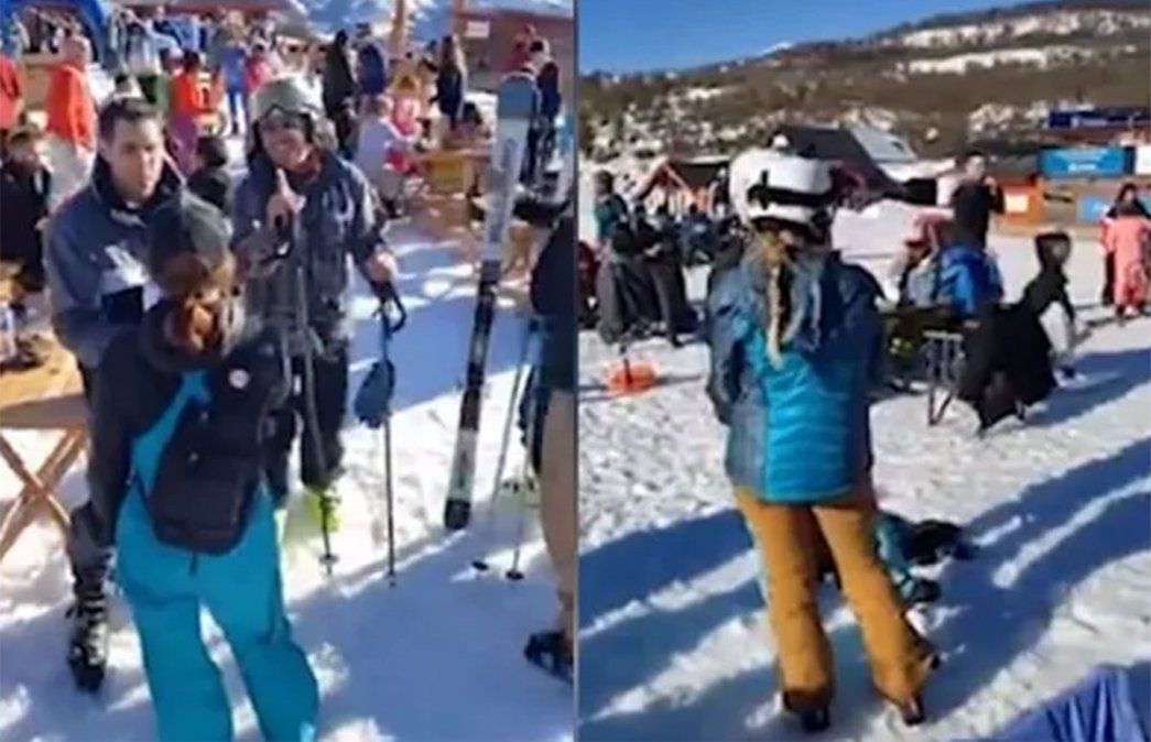 Citaron a 7 esquiadores por violar la cuarentena en el cerro Chapelco 