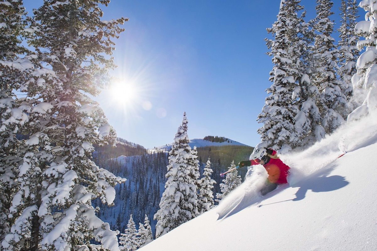 Utah es un destino popular para los amantes de la nieve. Tiene 14 estaciones de esquí.