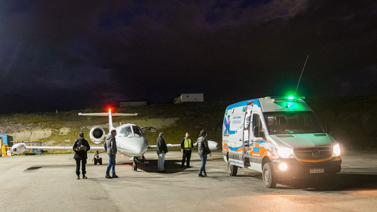 Los dos operativos de los últimos días fueron desde las Islas Malvinas a territorio continental argentino.