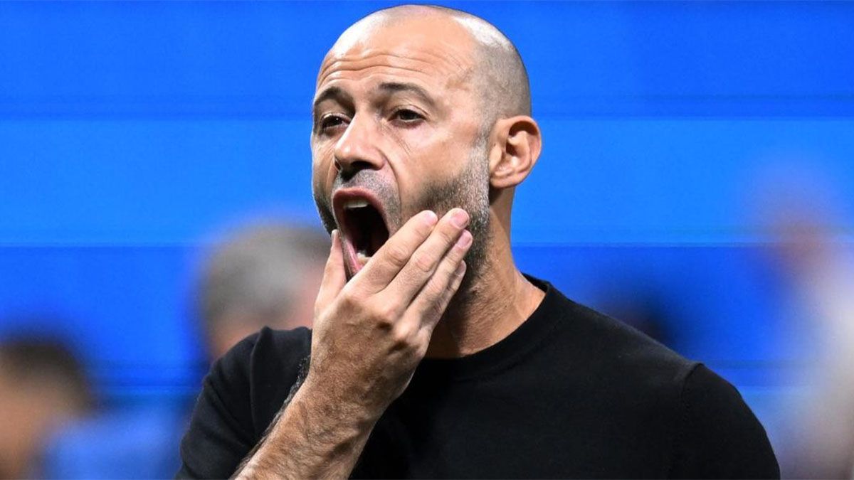 Mascherano tuvo una mala noche.