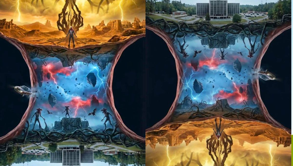 Un fan de la serie viralizó lo que sería el gusano de Stranger Things. Un fan de la serie viralizó lo que sería el gusano de Stranger Things.