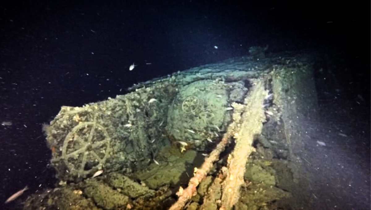 Un histórico submarino fue localizado en las profundidades del Mar Egeo