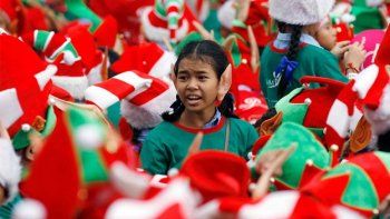Impusieron un nuevo récord mundial de duendes navideños