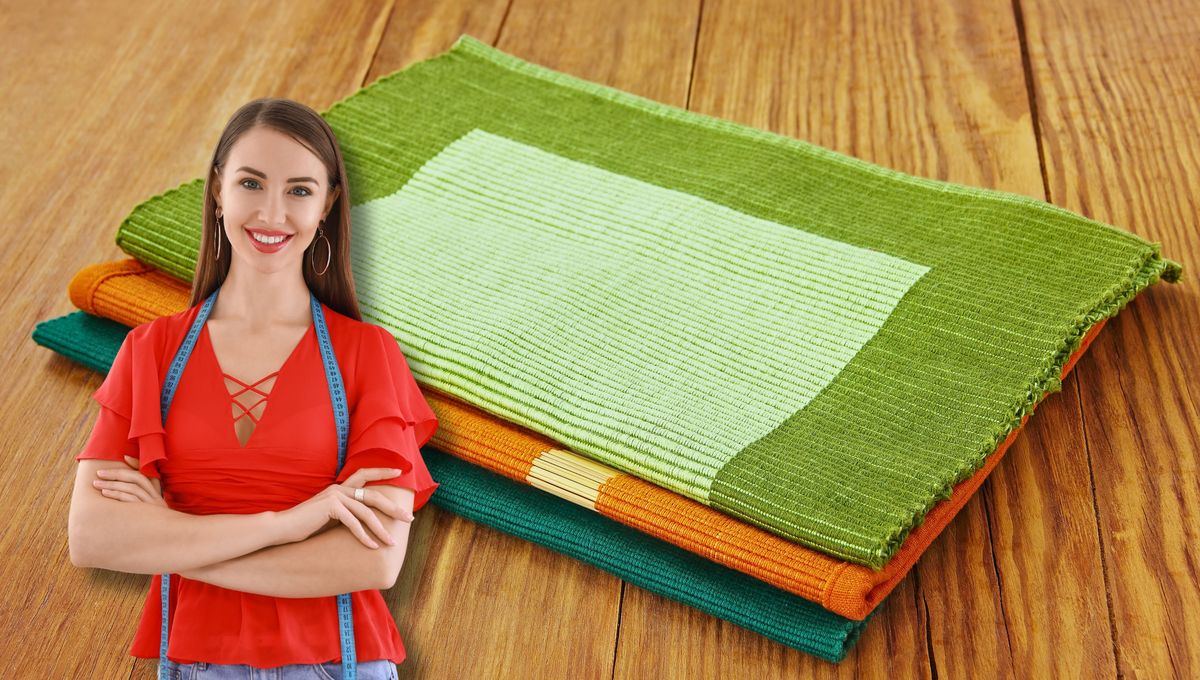 Los invididuales artesanales son perfectos para el hogar. Puedes decorar una mesa o utilizarlos para las comidas. Un proyecto DIY muy creativo.