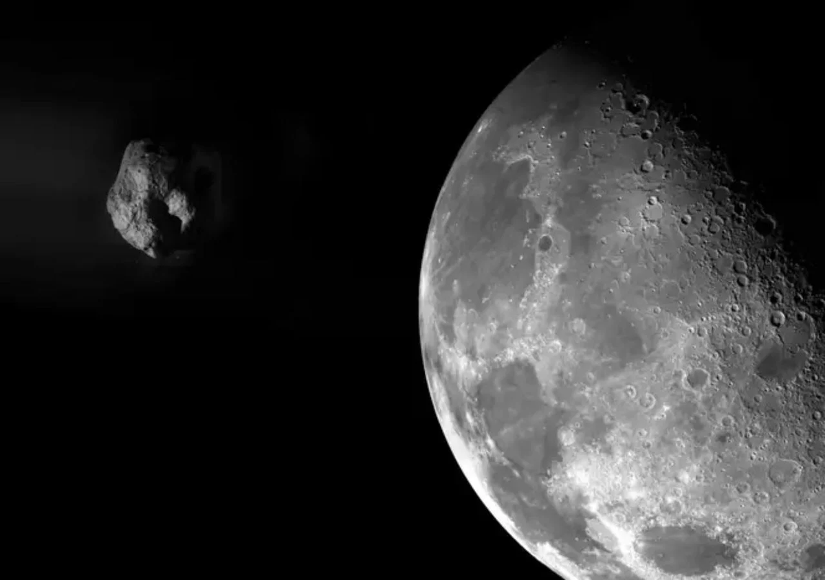 La Luna ser&iacute;a el blanco principal de este asteroide.&nbsp;