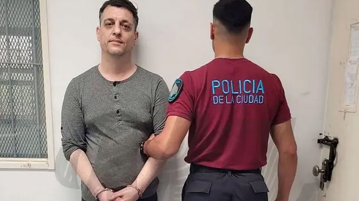 Leandro García gómez detenido. Leandro García gómez detenido.