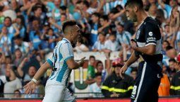Racing venció con lo justo a Gimnasia y sigue al acecho de Boca