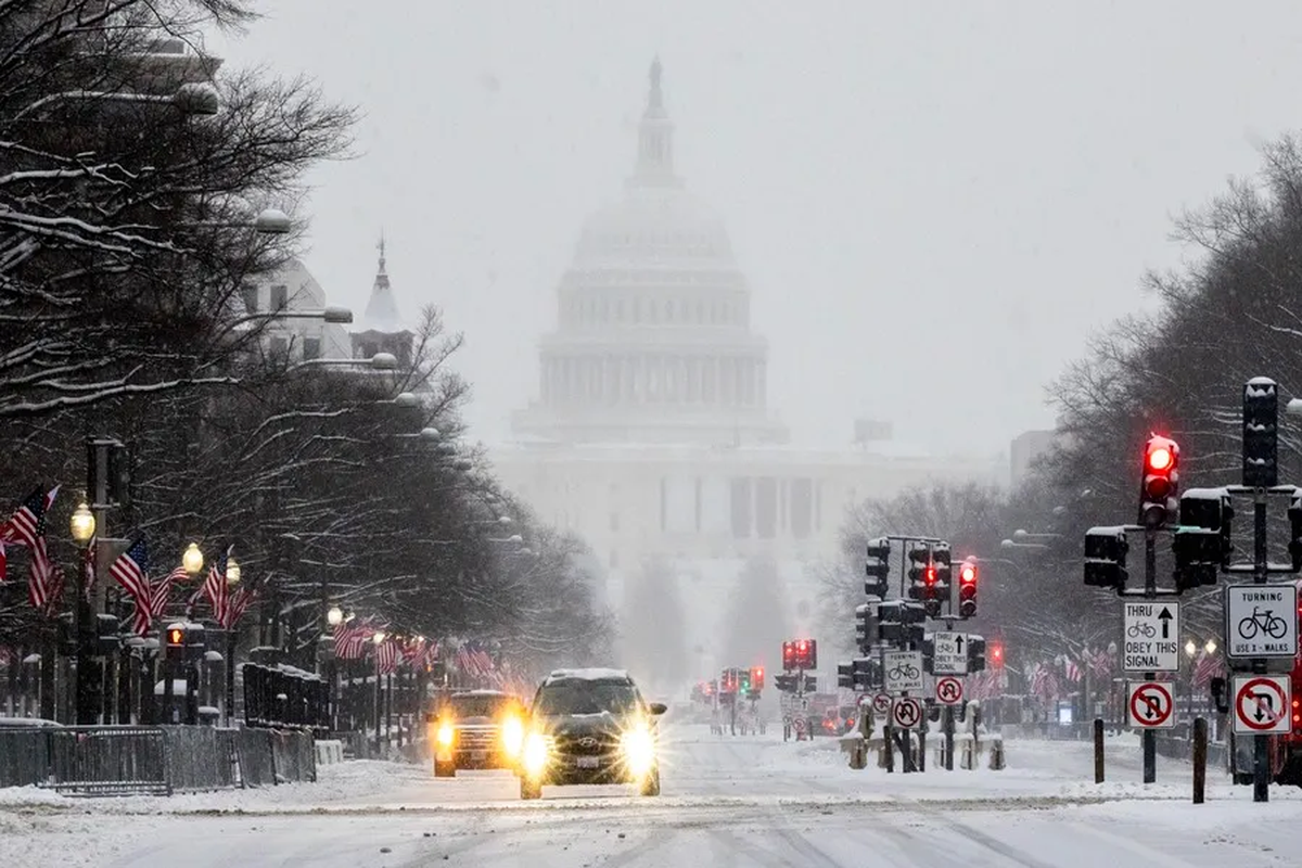 Estados Unidos se ve afectado por varias tormentas al mismo tiempo.