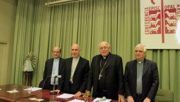 El presidente de la Conferencia Episcopal Argentina (CEA), Oscar Ojea, se expresó en nombre de la Iglesia.