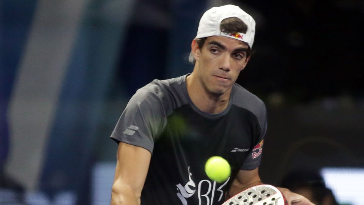 Juan Lebrón, el mejor del mundo, hizo su presentación en el Aconcagua Arena