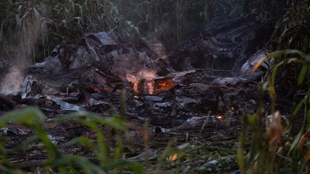 El avión ucraniano había pedido permiso para realizar un aterrizaje de emergencias en un aeropuerto de Grecia, pero no logré llegar a la pista