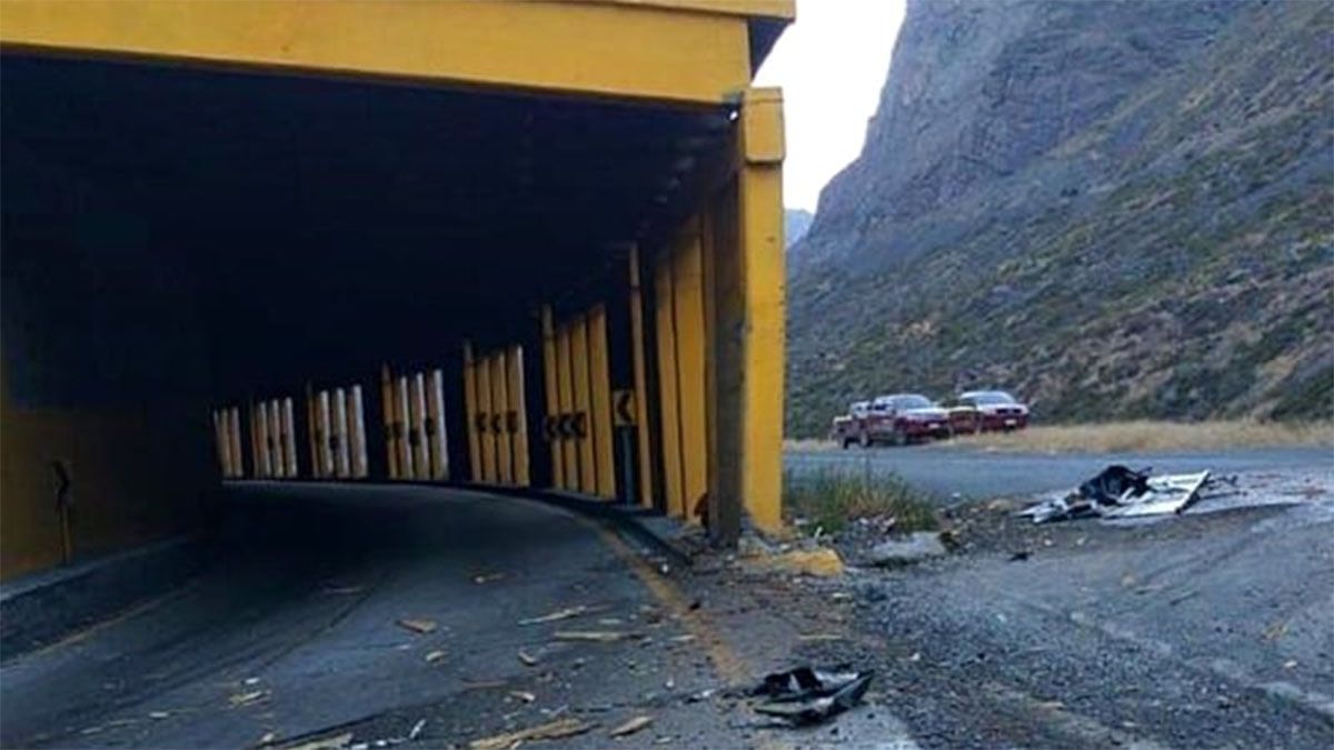 Fue en el cobertizo N° 2 donde el chofer perdió el control del camión. Foto: Gentileza