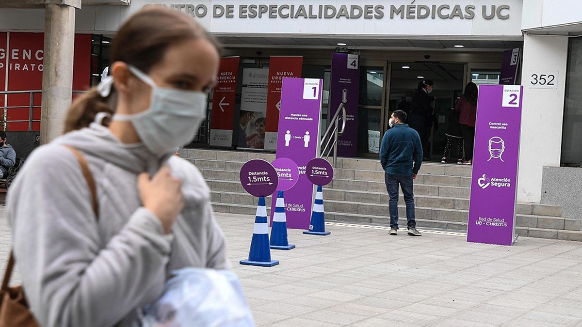 Santiago de Chile sufre una nueva ola de coronavirus.