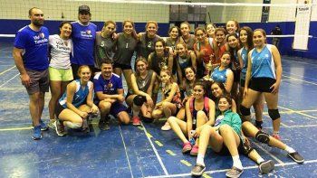 Se realizó el torneo de vóleibol Aniversario de Tunuyán
