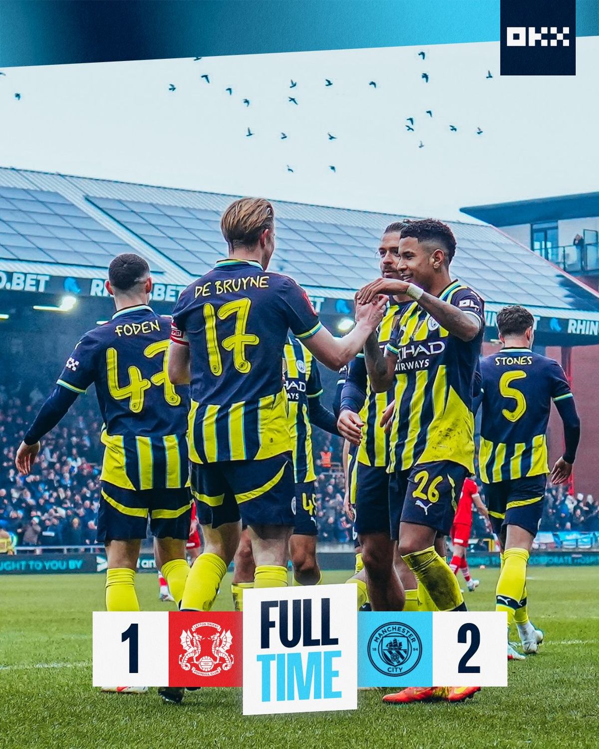 Manchester City consiguió una agónica victoria ante un equipo del ascenso. Manchester City consiguió una agónica victoria ante un equipo del ascenso.