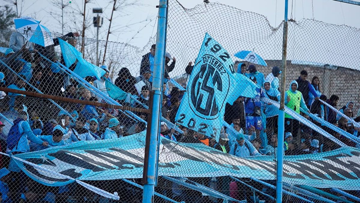 El celeste predominó en el Anselmo Zingaretti.