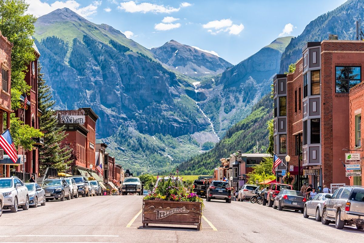 Telluride se ubica en el condado de San Miguel