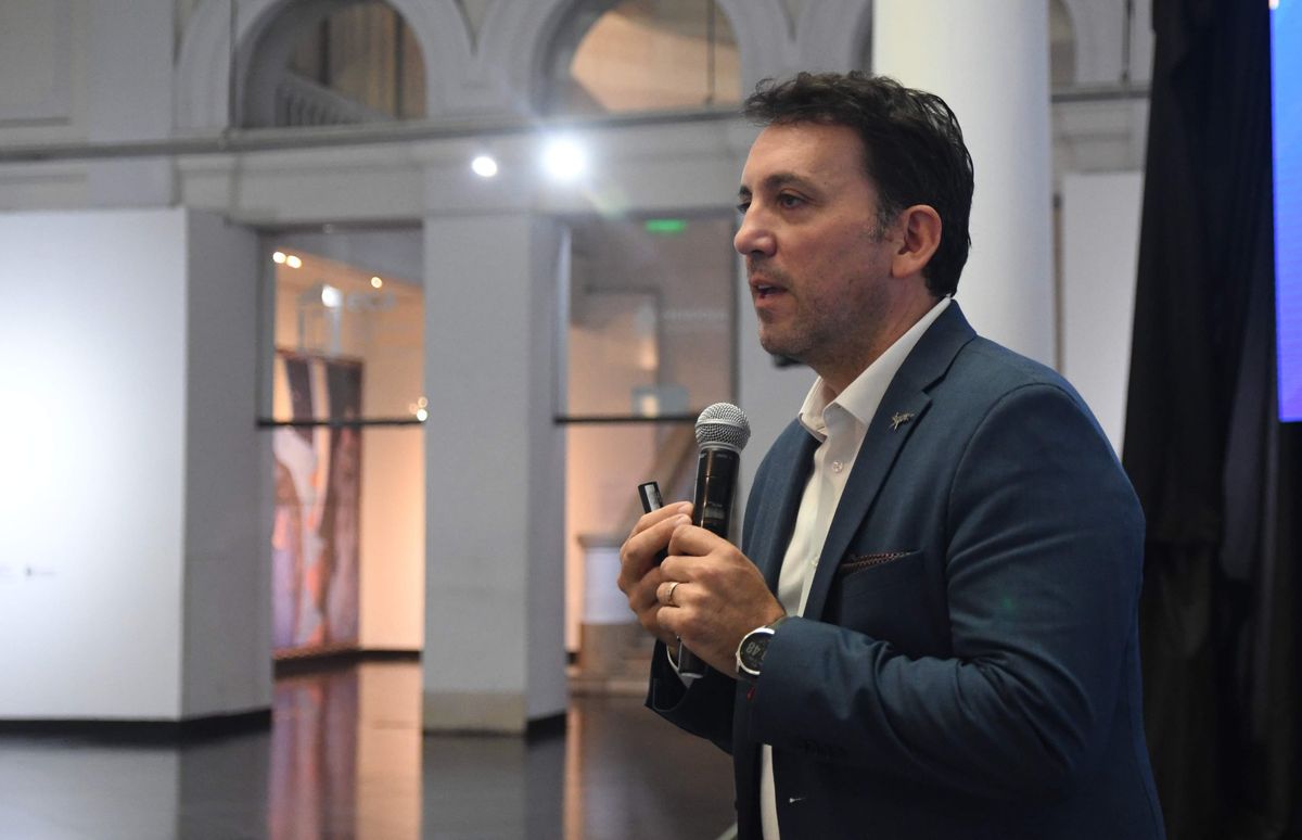 Tadeo García Zalazar, ministro de Educación, Cultura e Infancias y DGE (Dirección General de Escuelas).