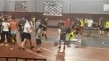 Lamentable final en una semifinal de la Primera D del futsal mendocino