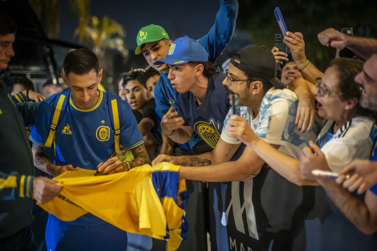 Ángel Di María buscará encaminar la victoria de Rosario Central.