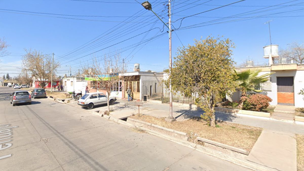 E﻿l crimen en Godoy Cruz se produjo en el barrio Covimet.