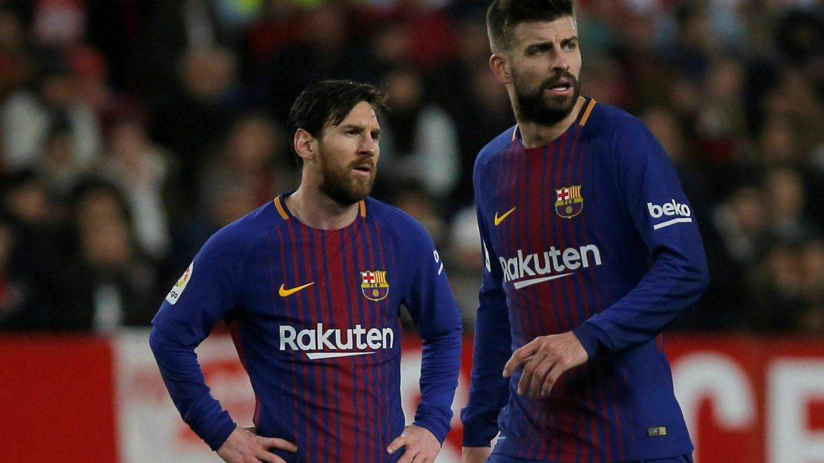 Gerard Piqué respaldó a Messi ante los rumores de una pelea entre ellos.