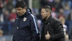 Simeone le dio un guiño al posible sucesor de Gallardo en River