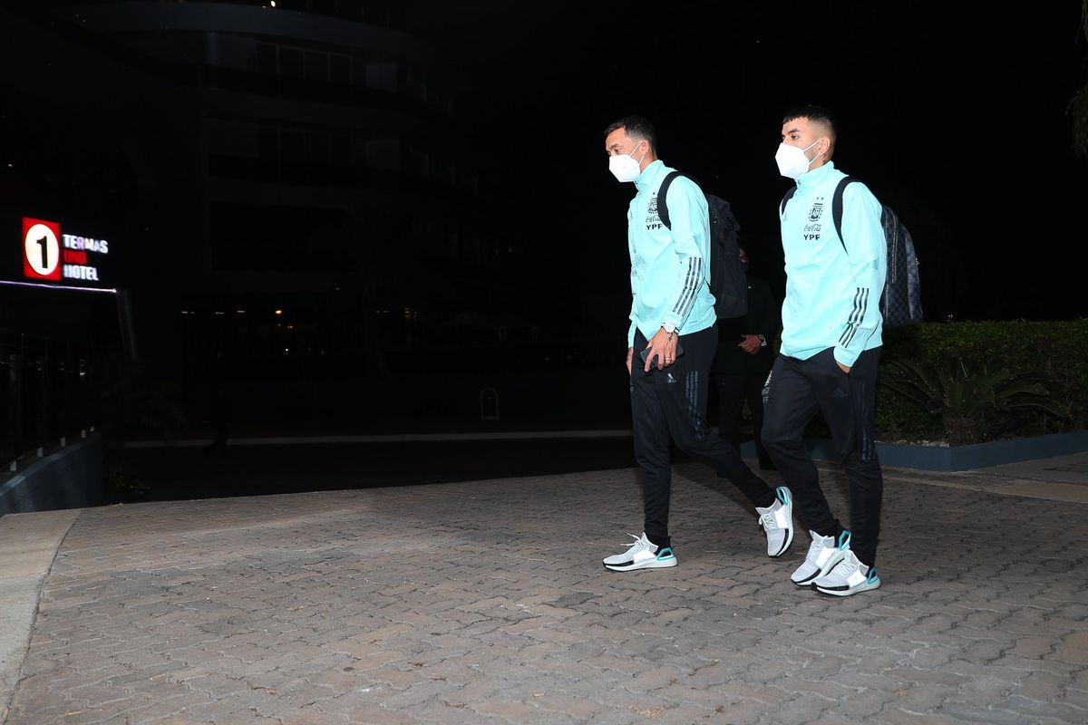 La Selecci&oacute;n argentina lleg&oacute; el mi&eacute;rcoles a la noche a Santiago del Estero.