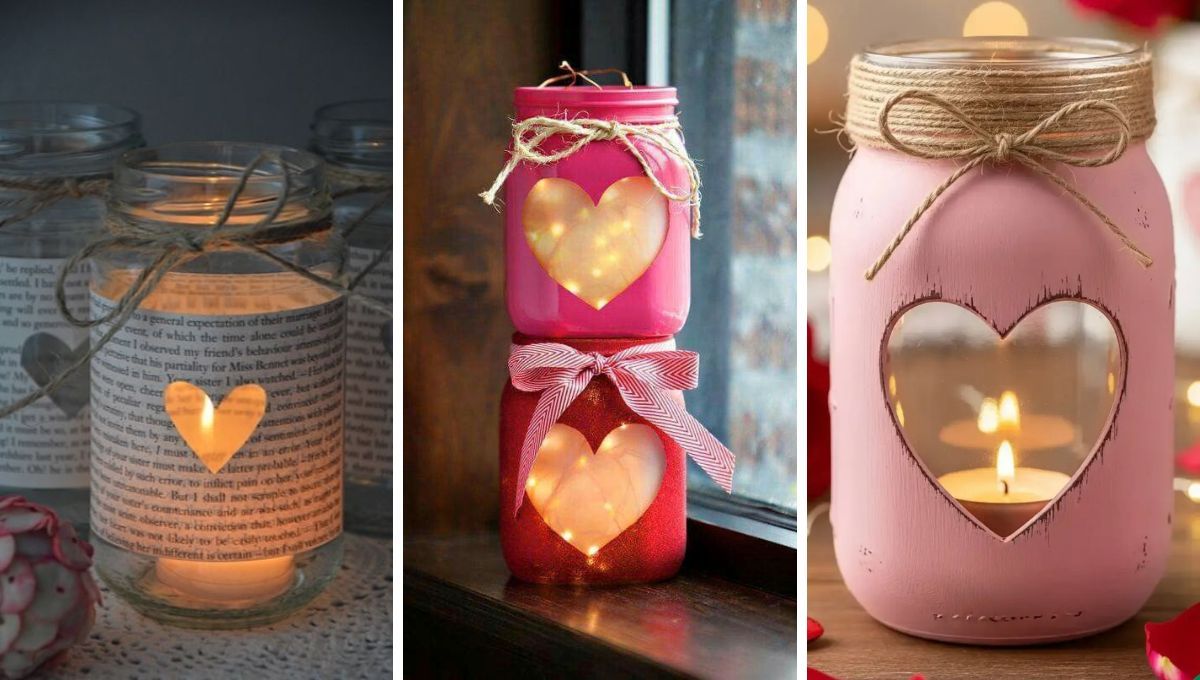 Frascos de vidrio reciclados y pintados. Frascos de vidrio reciclados y pintados. 