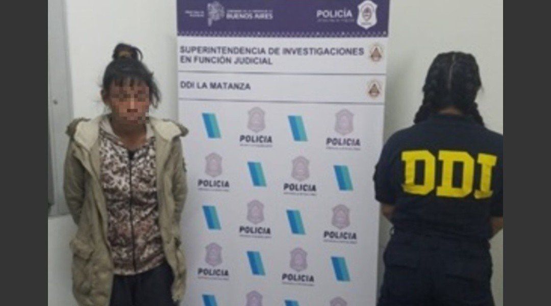Detenida. Una joven asesinó a fierrazos a un hombre.
