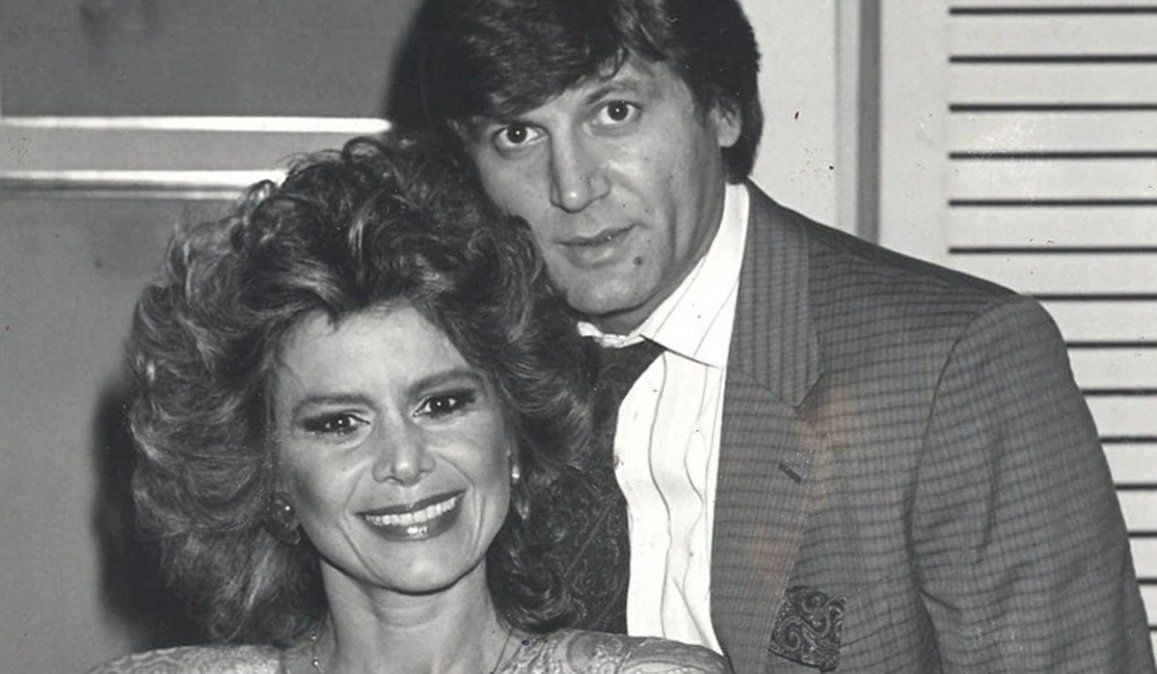 Carlos Carlín Calvo junto a Luisina Brando, con quien tuvo una relación amorosa &nbsp;