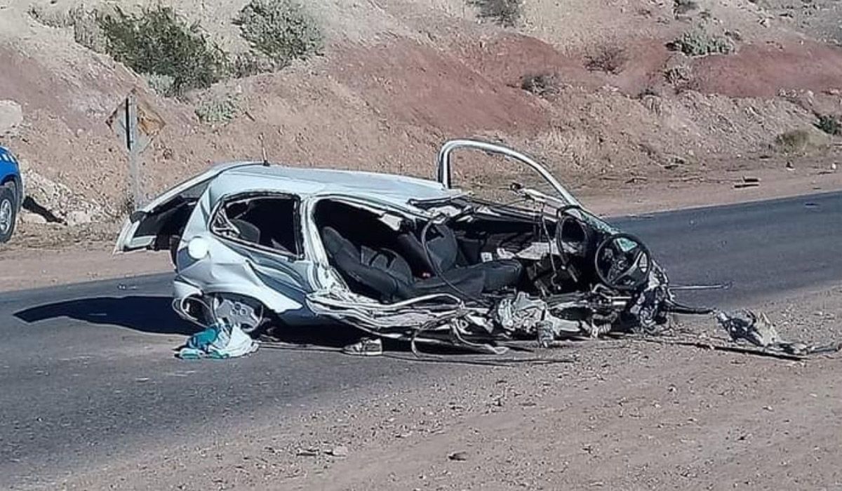 Im&aacute;genes del accidente fatal ocurrido en Neuqu&eacute;n este domingo por la ma&ntilde;ana
