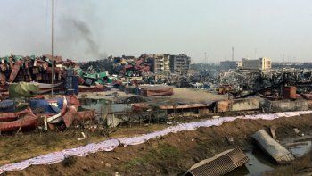 La explosión en el puerto chino superó los 120 muertos y los niveles de contaminación llegan a cifras alarmantes