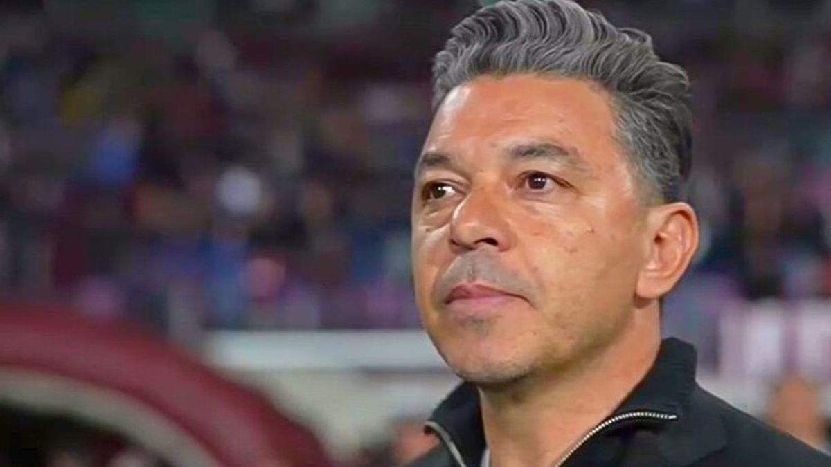El entrenador del Millonario reaccionó con desazón al empate de Lanús