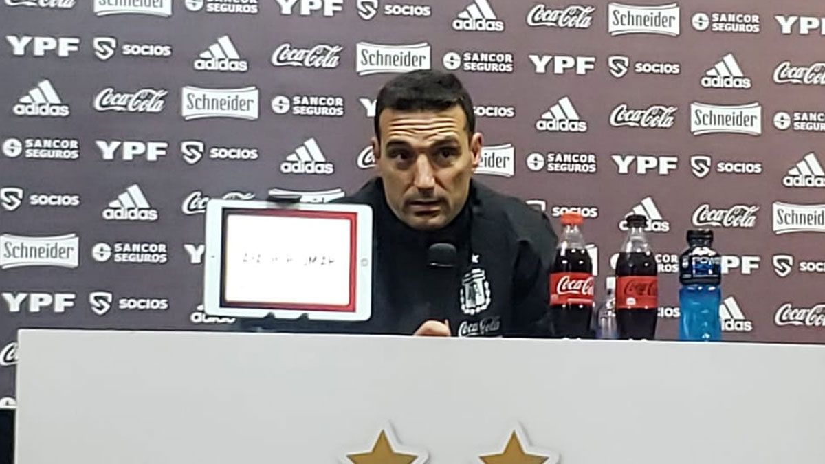 Scaloni no deja de sorprender a la gente