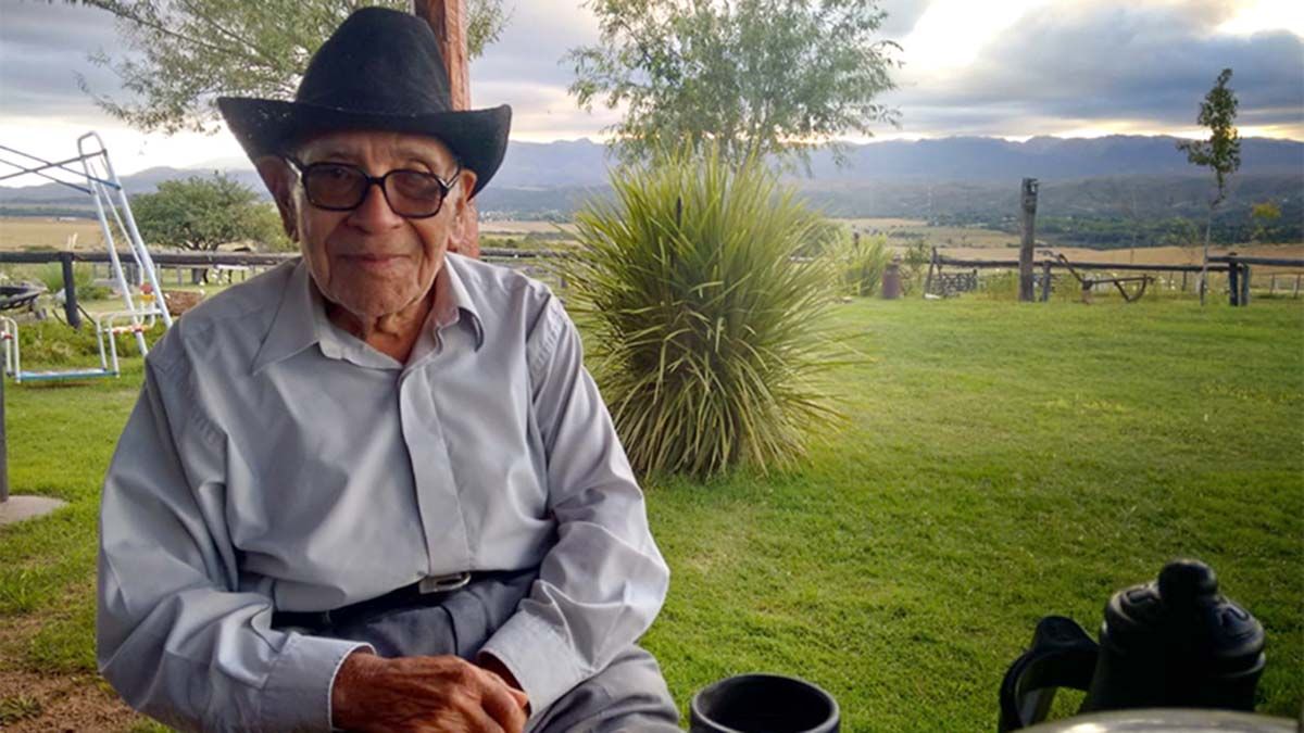 Victorio, el marino mendocino de 100 años