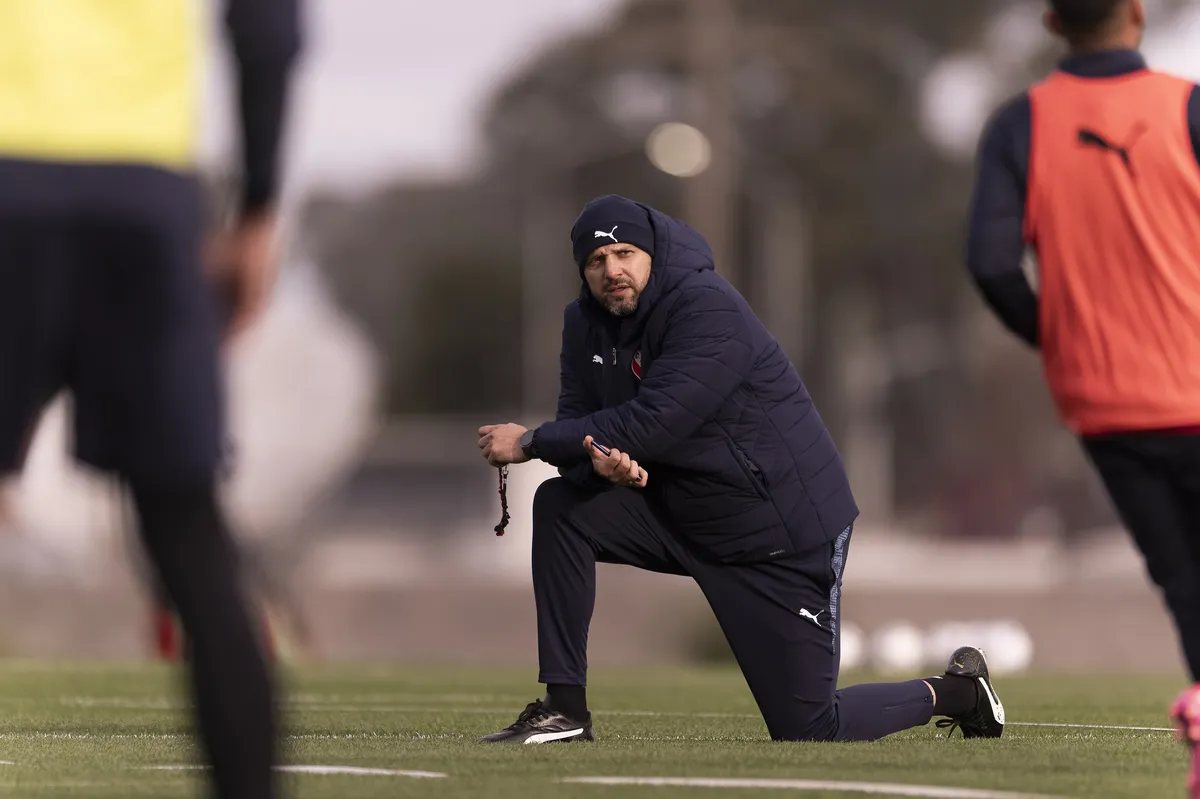 Jadson Viera puso manos a la obra en Independiente.