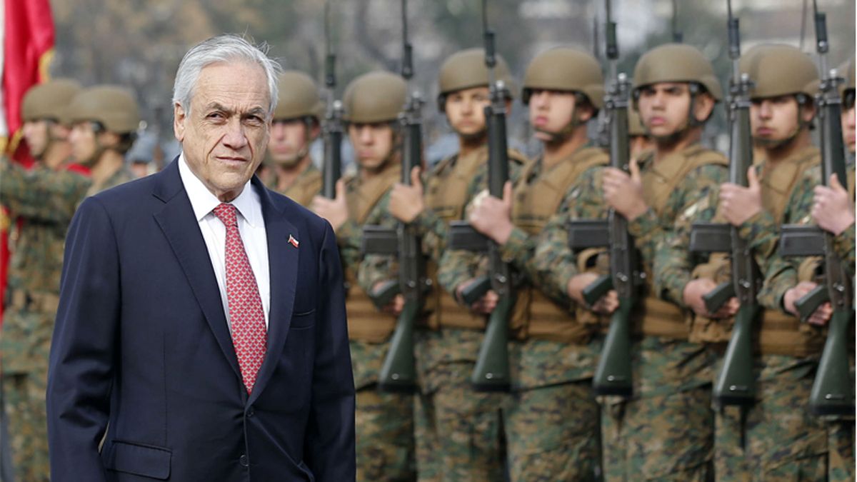 Sebastián Piñera, presidente de Chile.